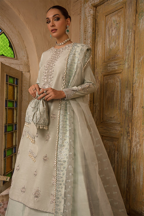Saffron | Persia Wedding Collection | Teal Evening -  Saffron Formal - Original Designer Dress - House of Maryam