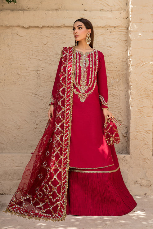 Saffron | Persia Wedding Collection | Rose Gold Satin -  Saffron Formal - Original Designer Dress - House of Maryam