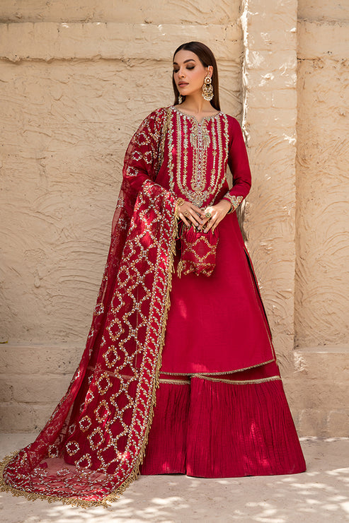 Saffron | Persia Wedding Collection | Rose Gold Satin -  Saffron Formal - Original Designer Dress - House of Maryam