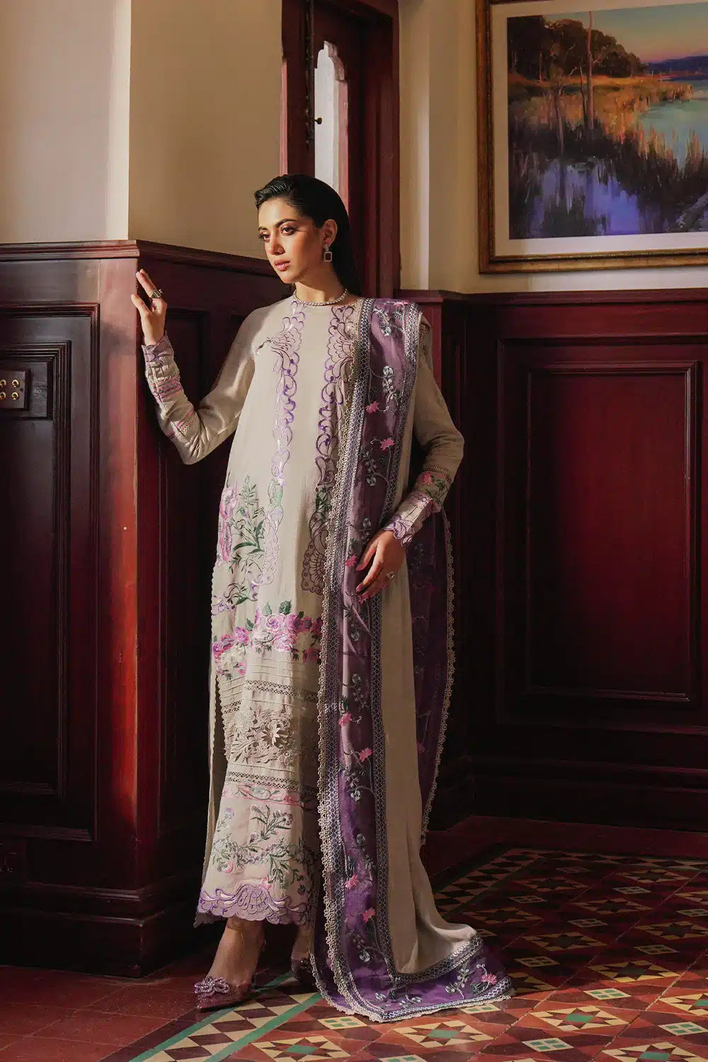 Saira Rizwan | Winter 23 | ZHALAY SR-07 -  Saira Rizwan Luxury - Original Designer Dress - House of Maryam