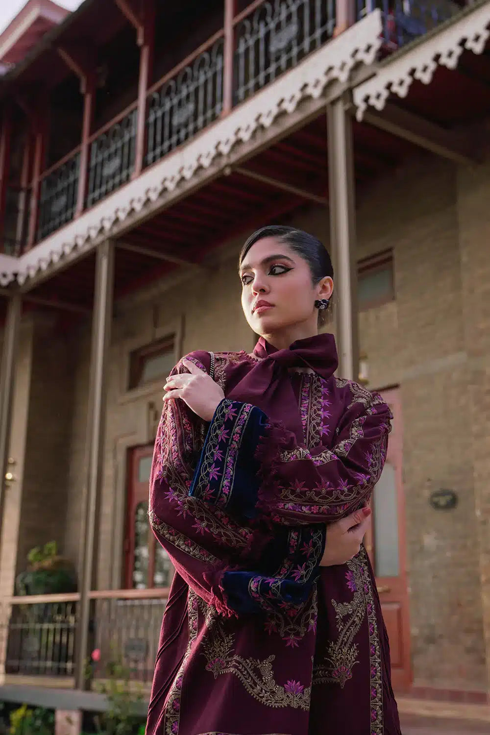 Saira Rizwan | Winter 23 | ZAYNEM SR-02 -  Saira Rizwan Luxury - Original Designer Dress - House of Maryam