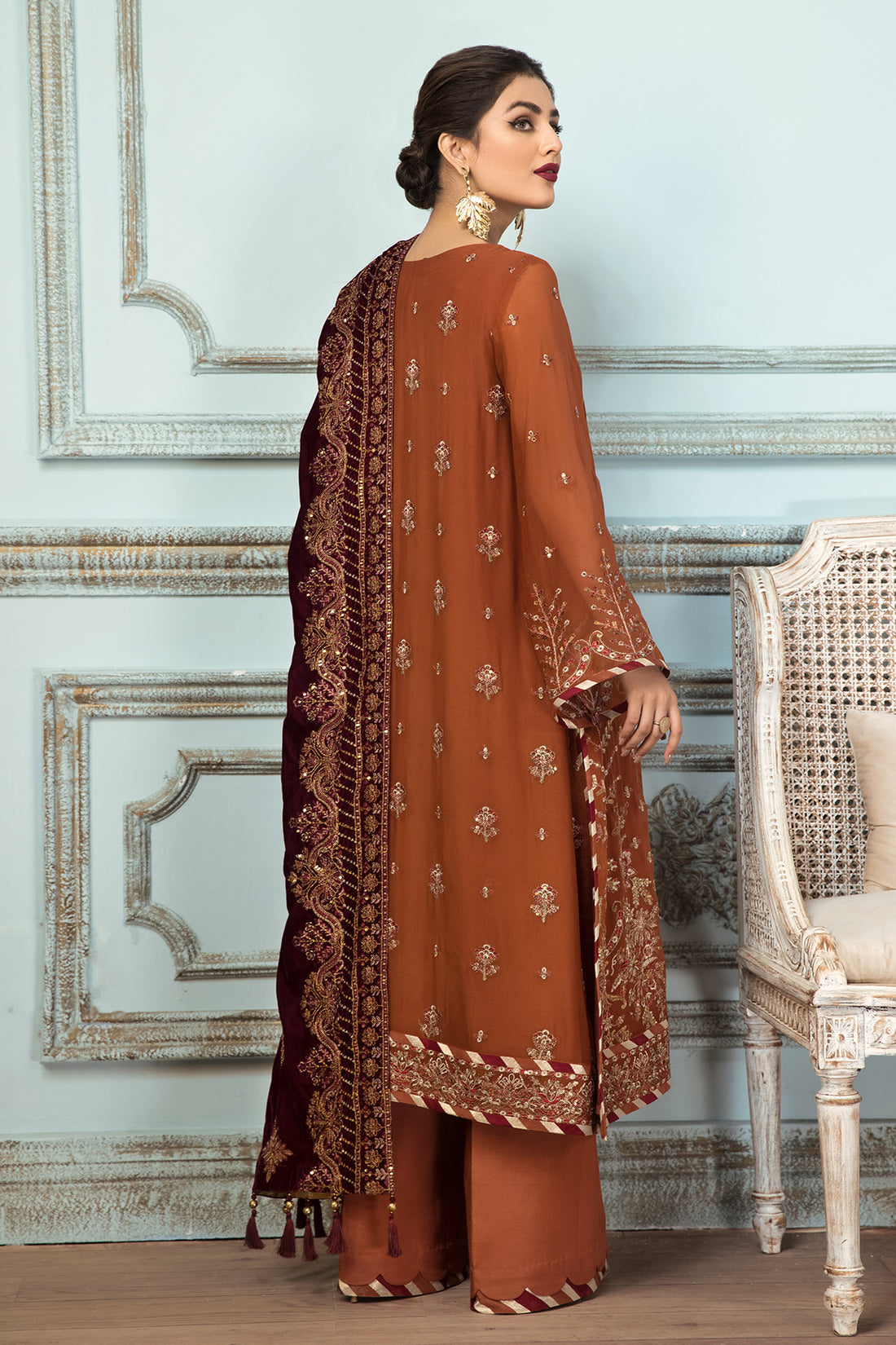 Alizeh | Formals Collection | Sarang -  Alizeh Formal - Original Designer Dress - House of Maryam