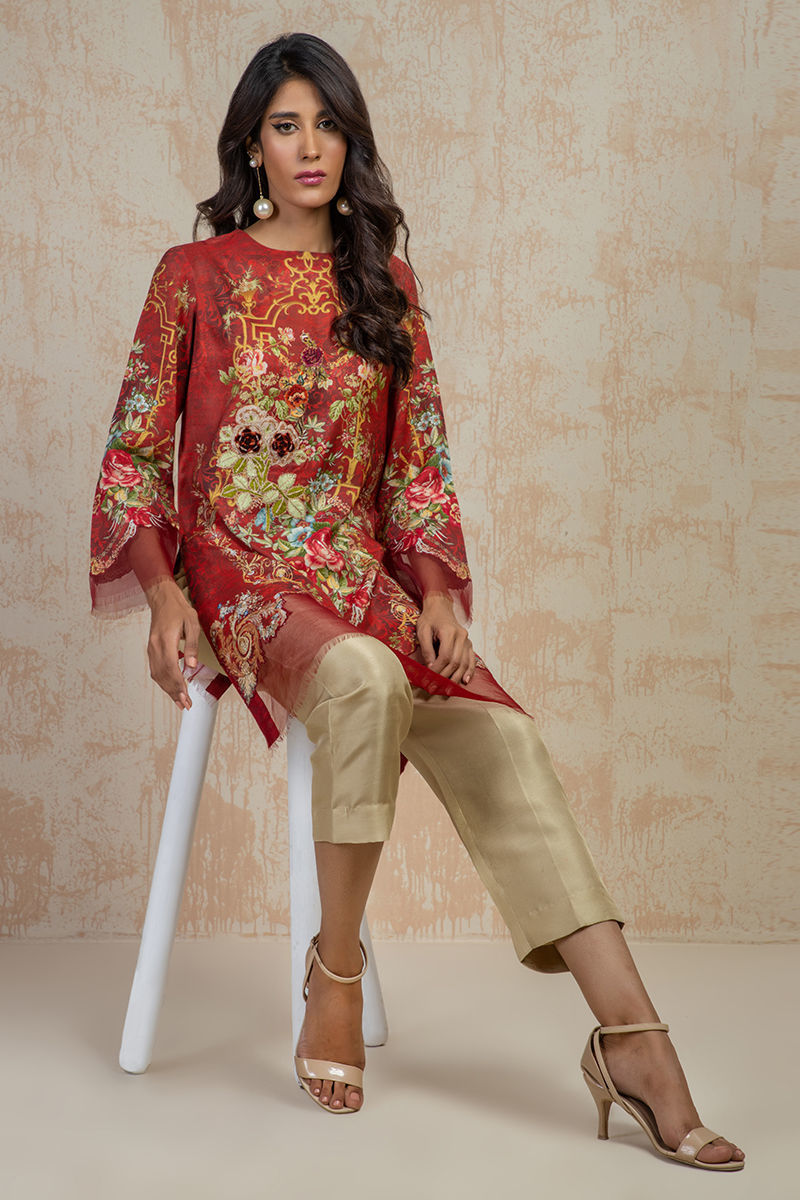 Shamaeel Ansari | Daily Pret Wear | ECK-19 -  Shamaeel Ansari Luxury - Original Designer Dress - House of Maryam