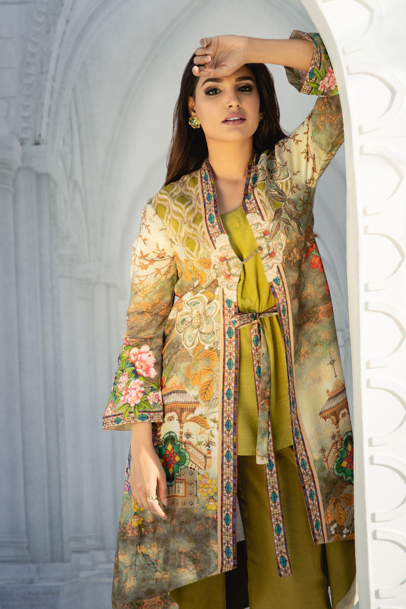 Shamaeel Ansari | Daily Pret Wear | ECK - 02 -  Shamaeel Ansari Luxury - Original Designer Dress - House of Maryam