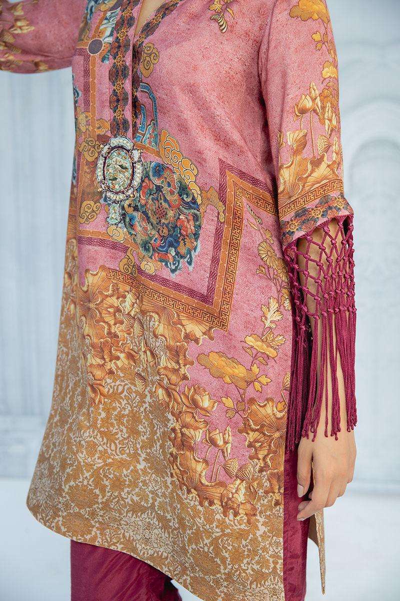 Shamaeel Ansari | Daily Pret Wear | ECK - 05 -  Shamaeel Ansari Luxury - Original Designer Dress - House of Maryam