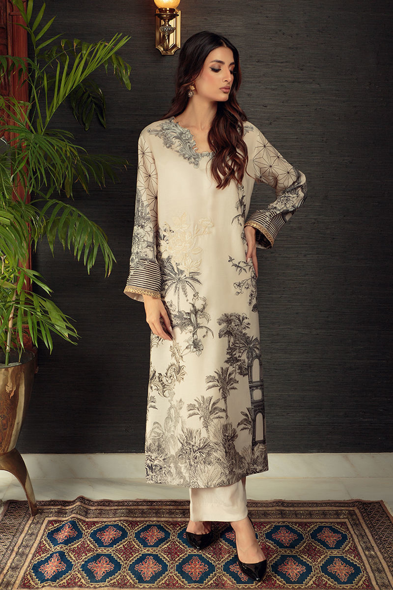 Shamaeel Ansari | Daily Pret Wear | ECK-11 -  Shamaeel Ansari Luxury - Original Designer Dress - House of Maryam
