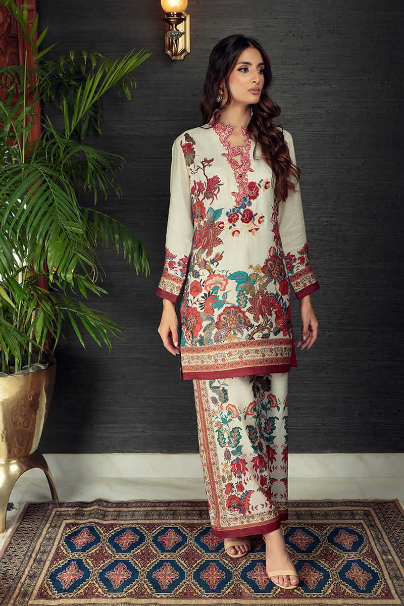 Shamaeel Ansari | Daily Pret Wear | ECK-08 -  Shamaeel Ansari Luxury - Original Designer Dress - House of Maryam