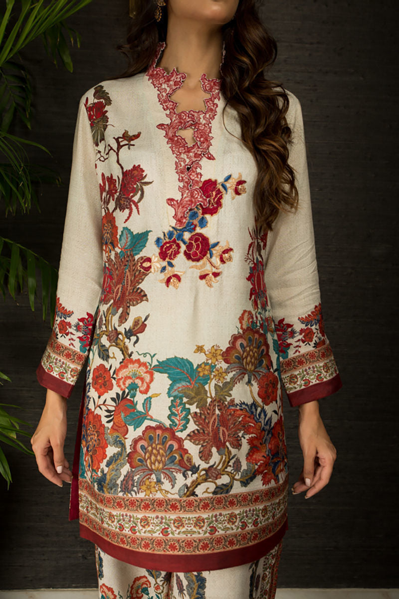 Shamaeel Ansari | Daily Pret Wear | ECK-08 -  Shamaeel Ansari Luxury - Original Designer Dress - House of Maryam