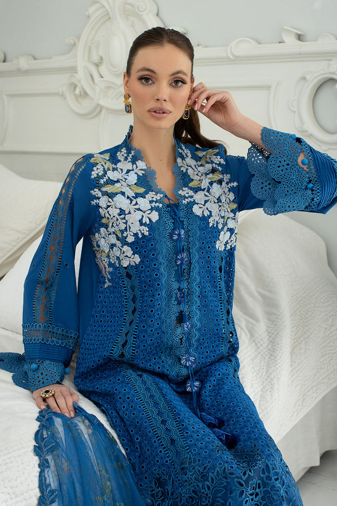 Sobia Nazir | Luxury Lawn 24 | DESIGN 8A -  Sobia Nazir Luxury - Original Designer Dress - House of Maryam