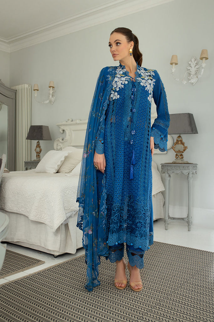 Sobia Nazir | Luxury Lawn 24 | DESIGN 8A -  Sobia Nazir Luxury - Original Designer Dress - House of Maryam