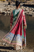 Sana Safinaz | Winter Shawl 24 | Velvet V241-006-3CP -  Sana Safinaz Ladies Clothes - Original Designer Dress - House of Maryam
