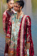 Sana Safinaz | Winter Shawl 24 | Velvet V241-006-3CP -  Sana Safinaz Ladies Clothes - Original Designer Dress - House of Maryam