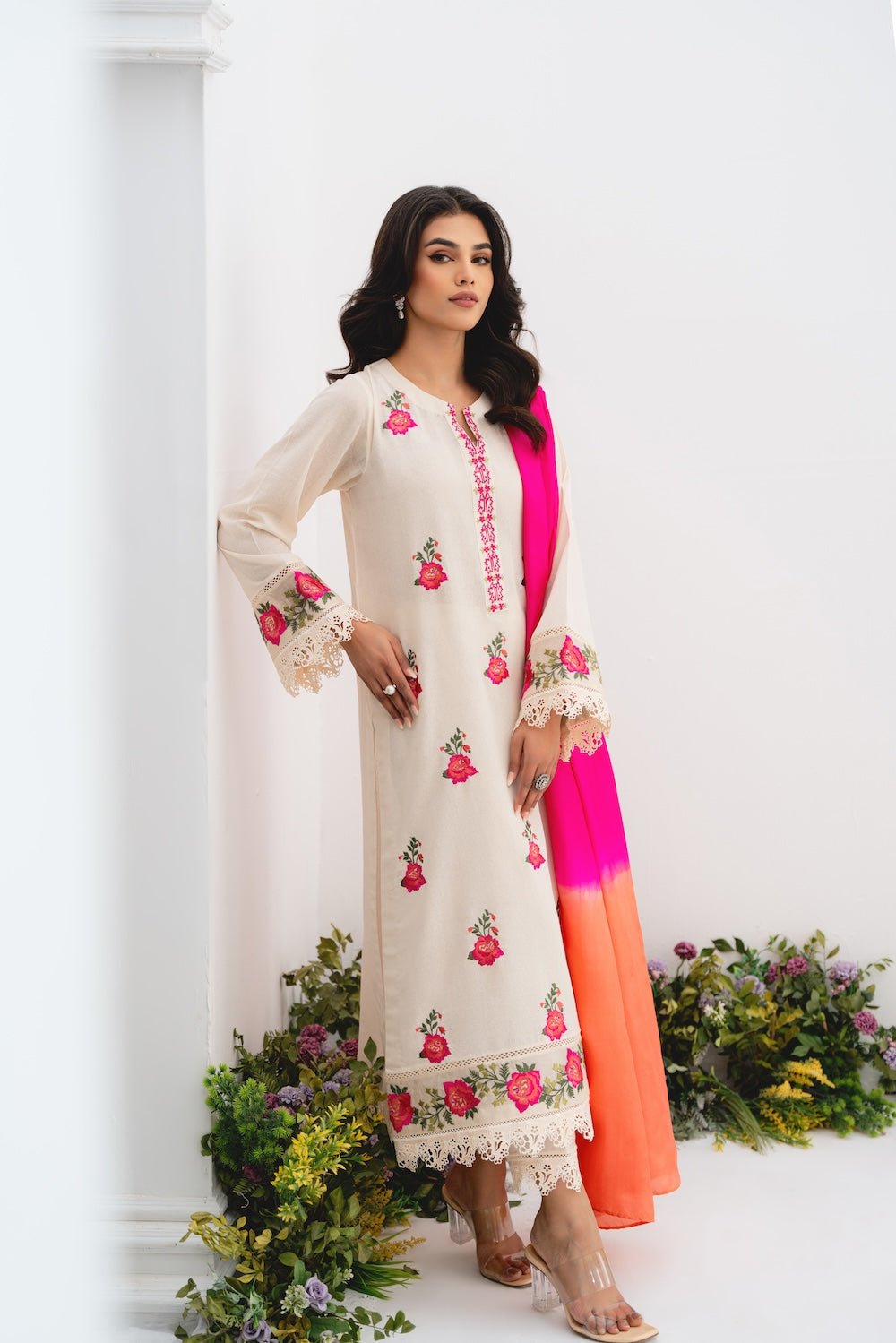 Vintage | Eid Edit 24 | Aiza -  Vintage Luxury - Original Designer Dress - House of Maryam