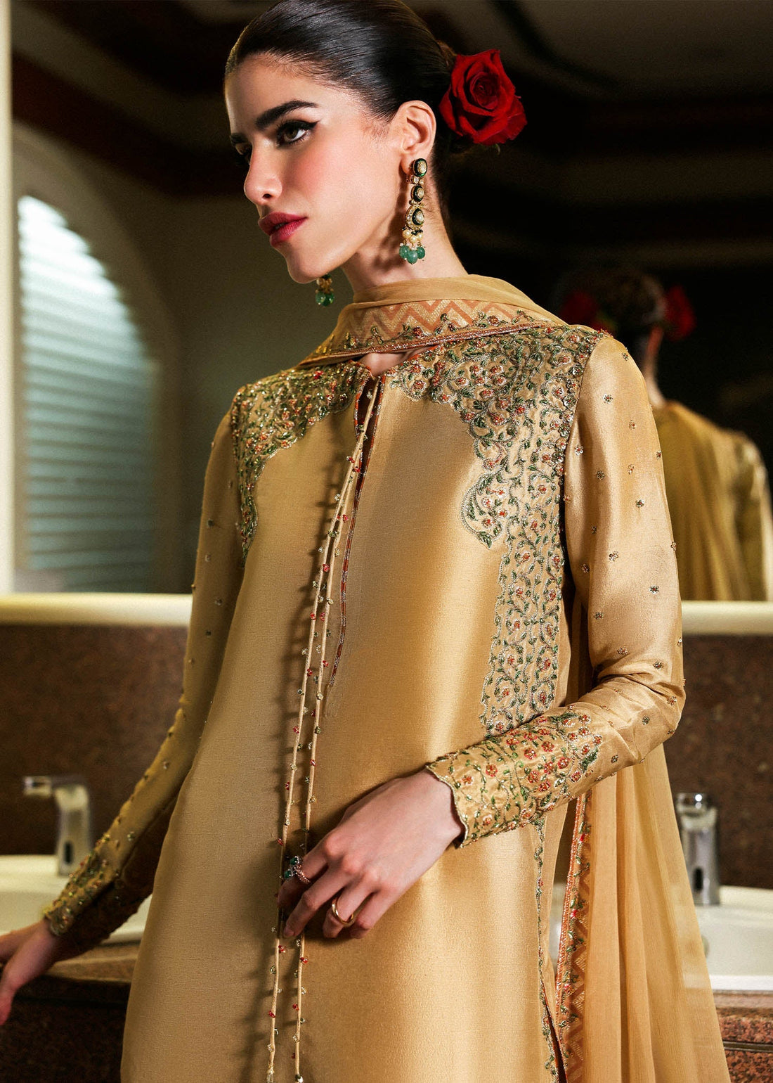 Hussain Rehar I The Scent Luxury Pret 25 I Delune -  Hussain Rehar Ladies Clothes - Original Designer Dress - House of Maryam