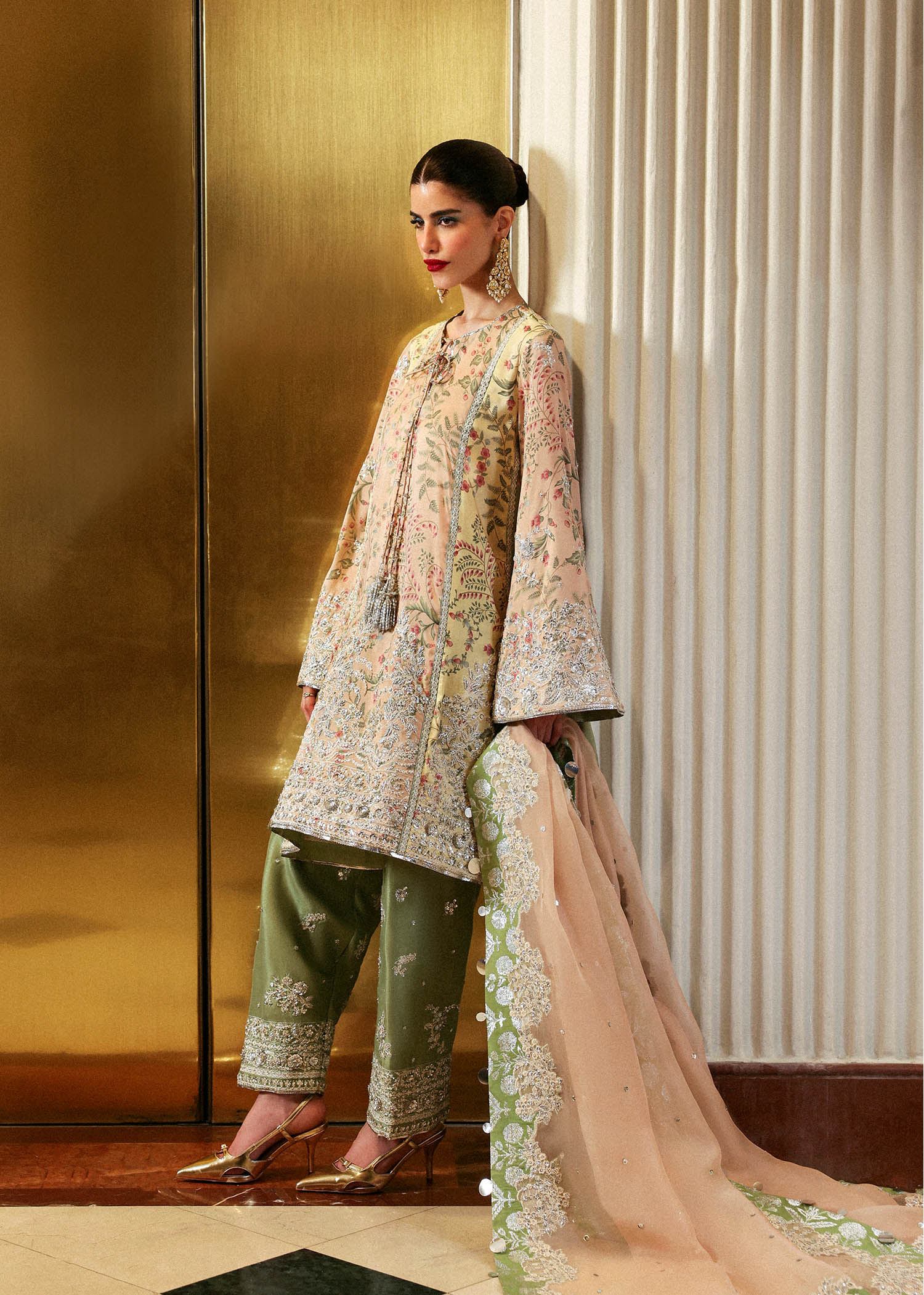 Hussain Rehar I The Scent Luxury Pret 25 I Reve -  Hussain Rehar Ladies Clothes - Original Designer Dress - House of Maryam