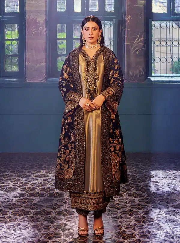 Zainab Chottani | Luxury Velvet Collection 23 | Maysa -  Zainab Chottani Formal - Original Designer Dress - House of Maryam