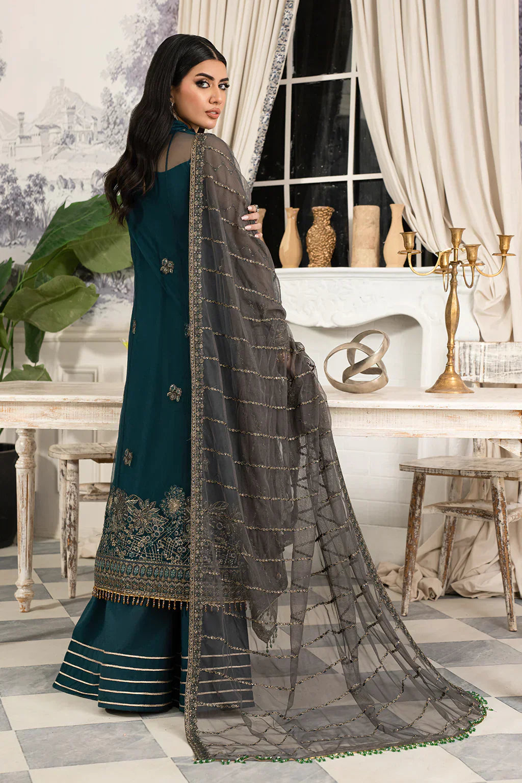 Zarif | Afsanah Formal Edit 24 | ZAF 04 GURIYA -  Zarif Formal - Original Designer Dress - House of Maryam