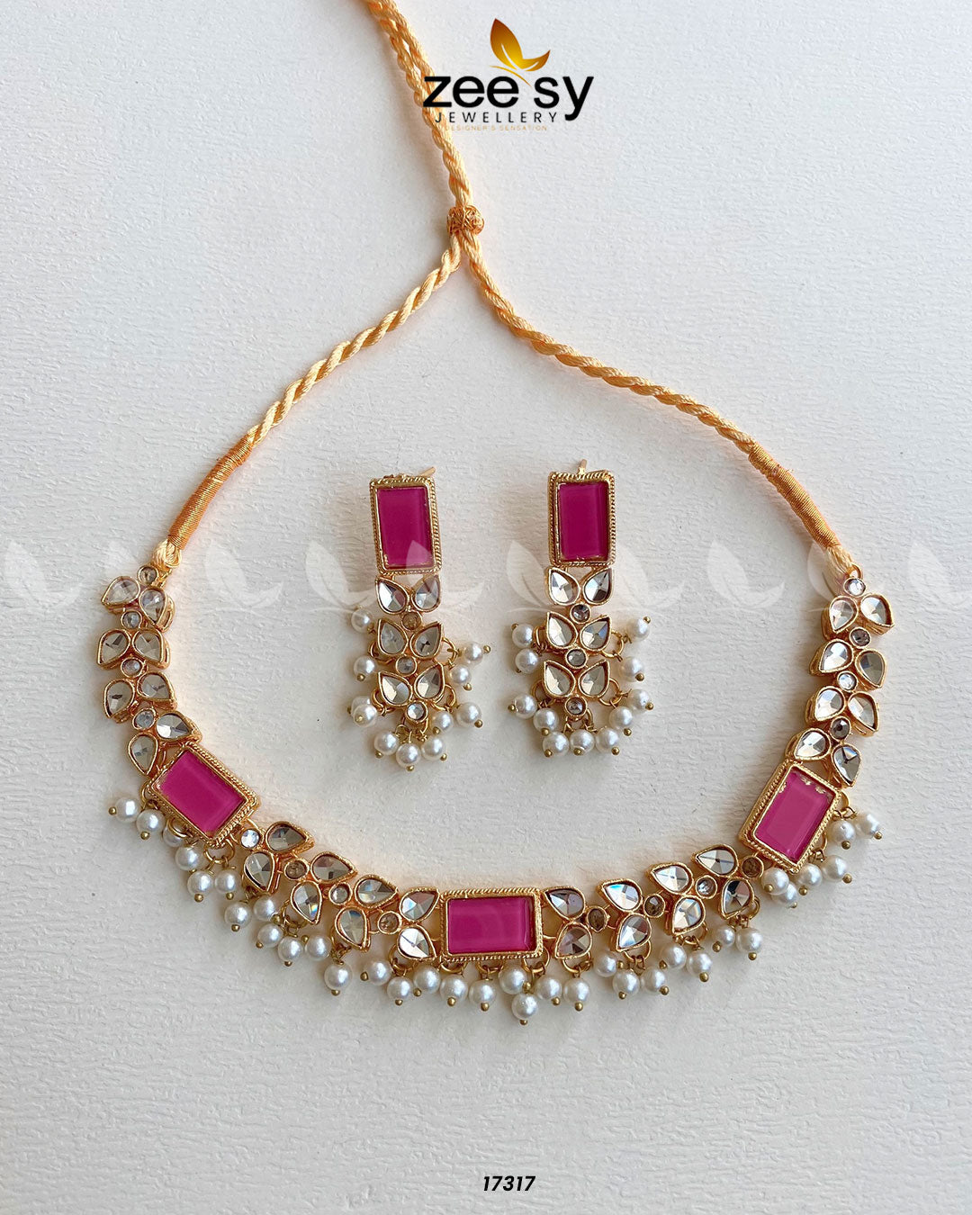 Stunning Necklace -  Zeesy Necklace Sets - Original Designer Dress - House of Maryam