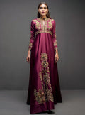 Zainab Chottani | Semi Formals | MAROON GOWN -  Zainab Chottani Ladies Clothes -  House of Maryam