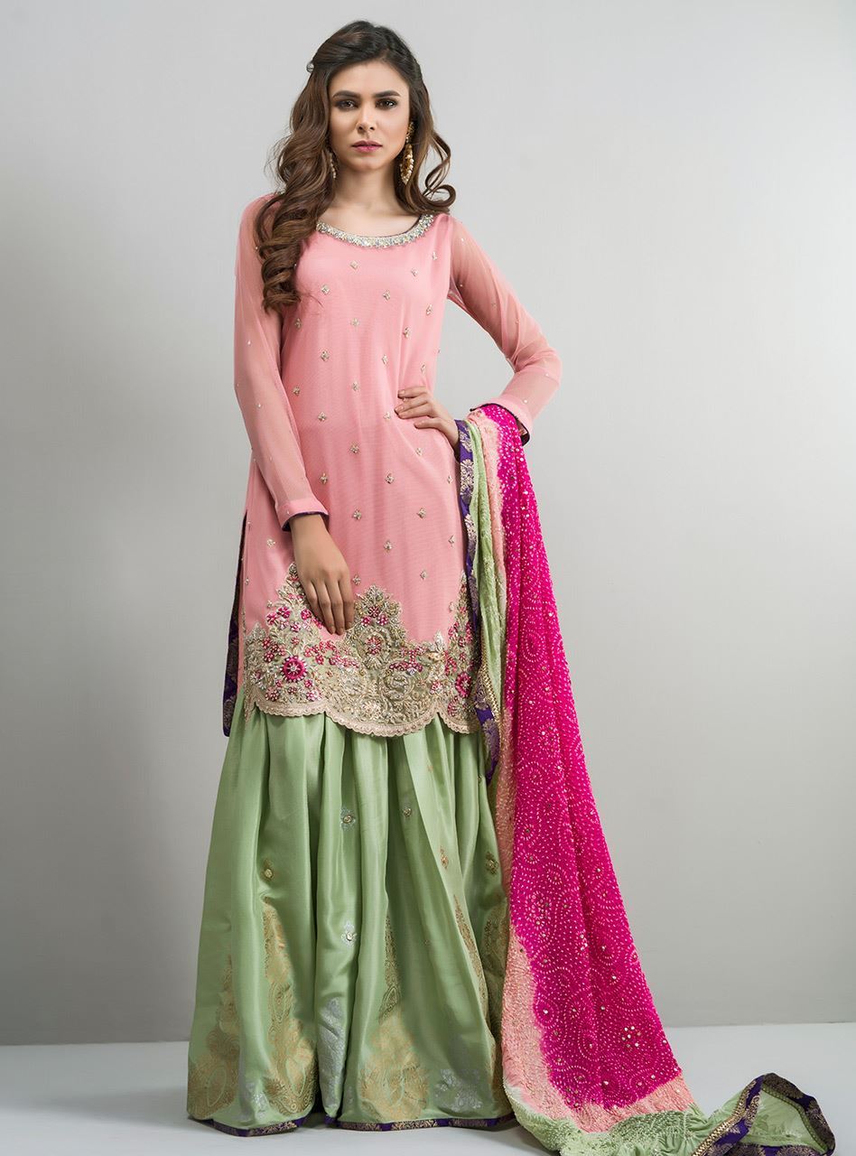 Zainab Chottani | Semi Formals | PASTEL FANCY -  Zainab Chottani Ladies Clothes - Original Designer Dress - House of Maryam