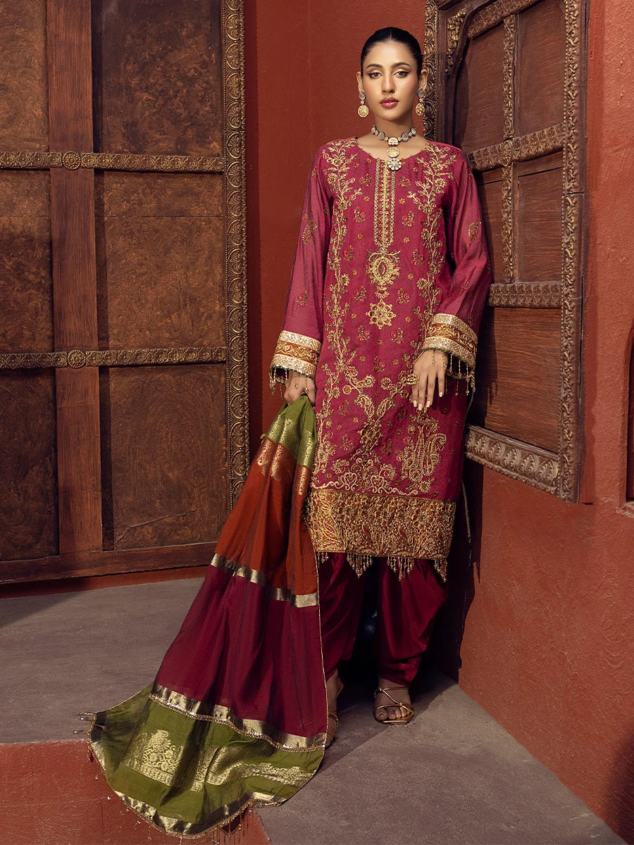 Salitex | Signature Festive Chiffon | SUNW6JI017UT -  Salitex Ladies Clothes - Original Designer Dress - House of Maryam