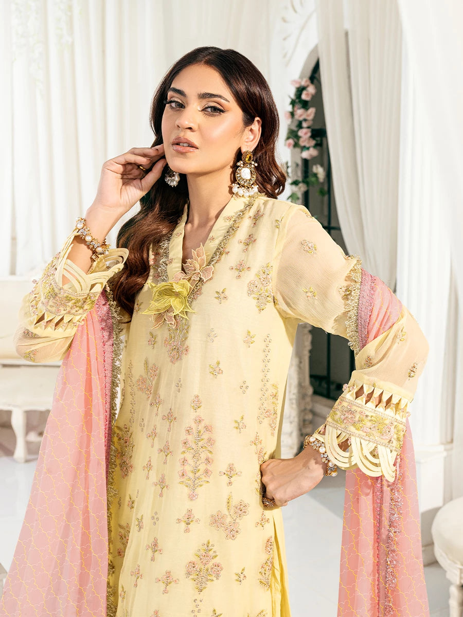 Salitex | Signature Festive Chiffon | SUNS7CH040UT -  Salitex Ladies Clothes - Original Designer Dress - House of Maryam