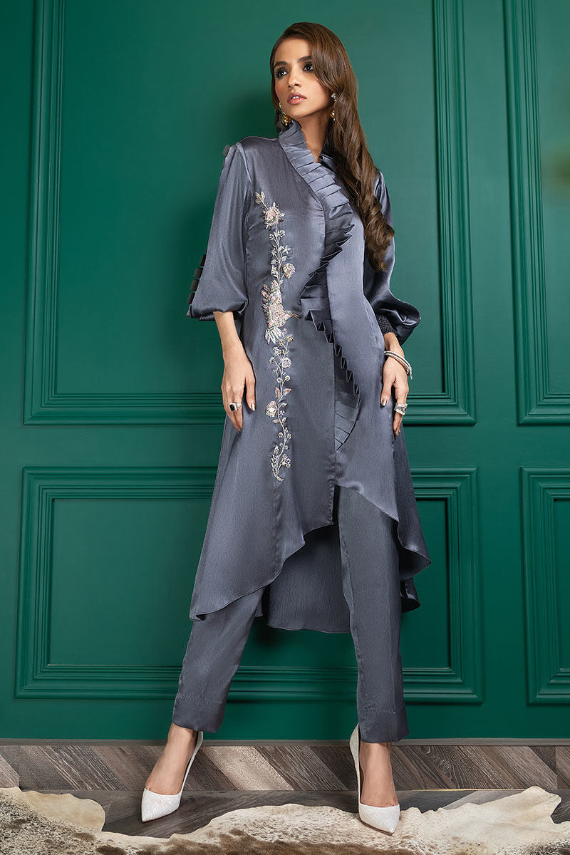 Wardha Saleem | Luxury Pret Fusion Wear | WS22-031 -  Wardha Saleem Ladies Clothes - Original Designer Dress - House of Maryam