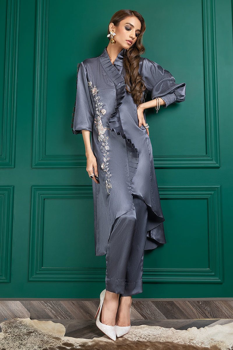 Wardha Saleem | Luxury Pret Fusion Wear | WS22-031 -  Wardha Saleem Ladies Clothes - Original Designer Dress - House of Maryam