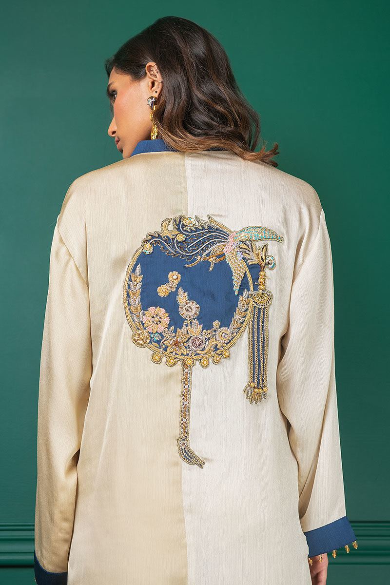 Wardha Saleem | Luxury Pret Fusion Wear | WS22-033 -  Wardha Saleem Ladies Clothes - Original Designer Dress - House of Maryam