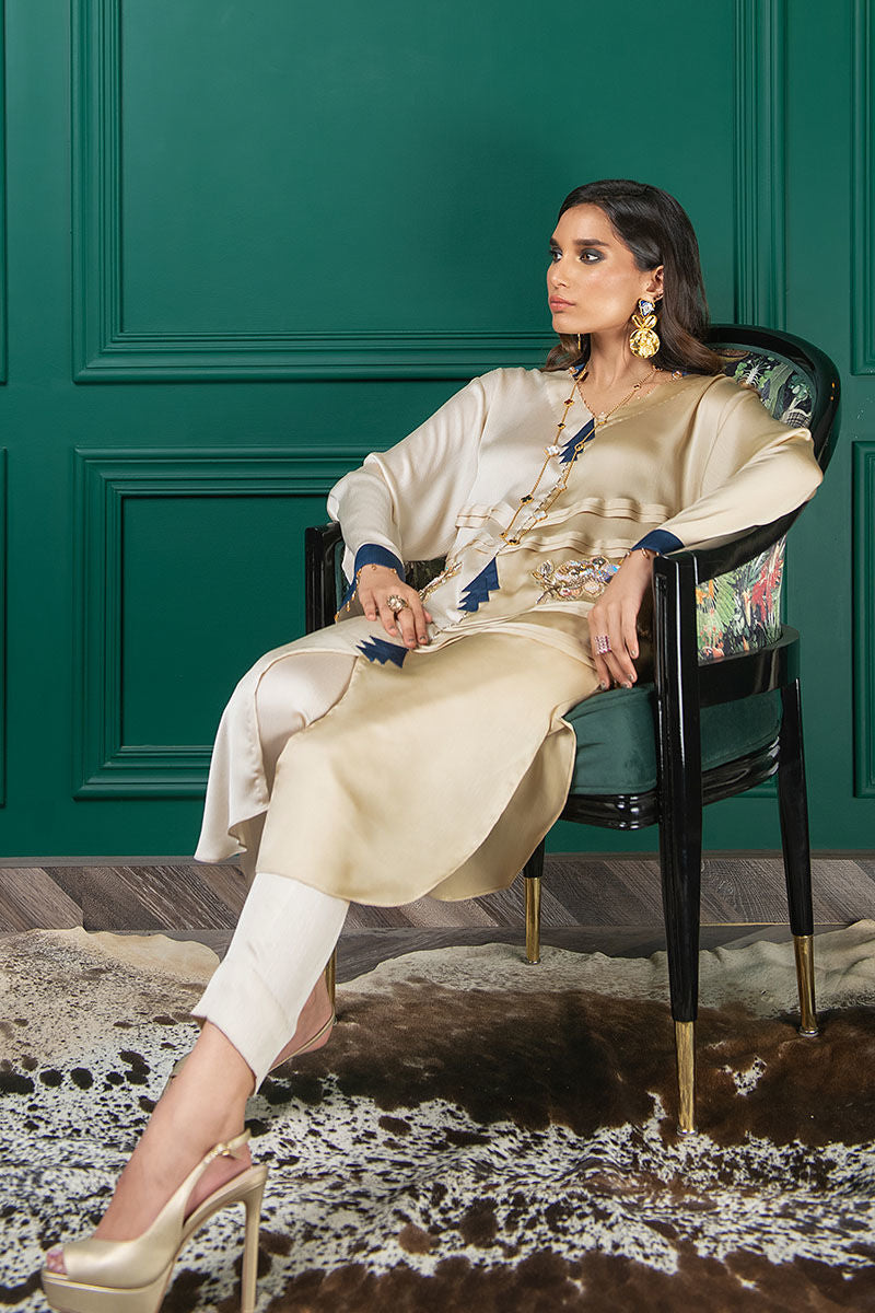 Wardha Saleem | Luxury Pret Fusion Wear | WS22-033 -  Wardha Saleem Ladies Clothes - Original Designer Dress - House of Maryam