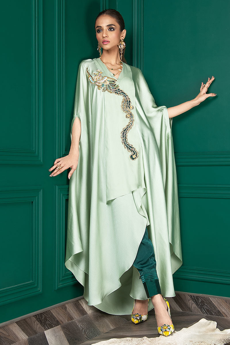 Wardha Saleem | Luxury Pret Fusion Wear | WS22-018 -  Wardha Saleem Ladies Clothes - Original Designer Dress - House of Maryam