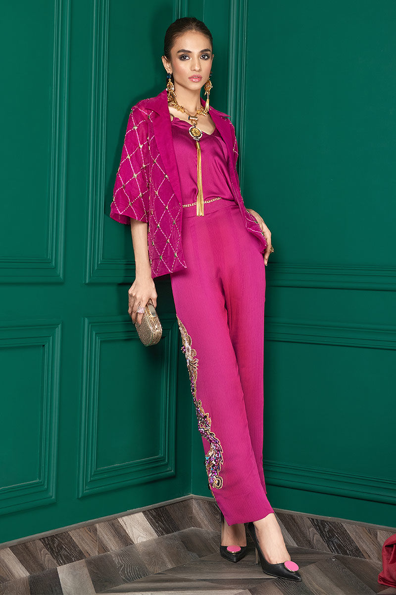 Wardha Saleem | Luxury Pret Fusion Wear | WS22-027 -  Wardha Saleem Ladies Clothes - Original Designer Dress - House of Maryam