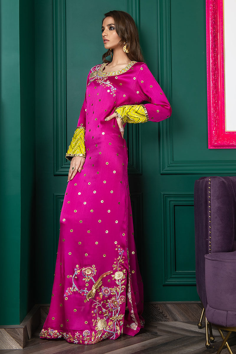 Wardha Saleem | Luxury Pret Fusion Wear | WS22-035 -  Wardha Saleem Ladies Clothes - Original Designer Dress - House of Maryam