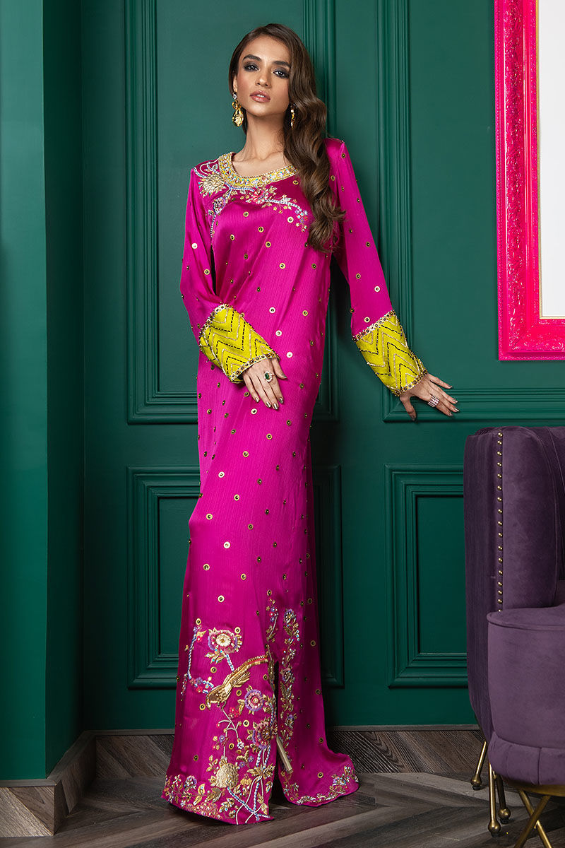 Wardha Saleem | Luxury Pret Fusion Wear | WS22-035 -  Wardha Saleem Ladies Clothes - Original Designer Dress - House of Maryam