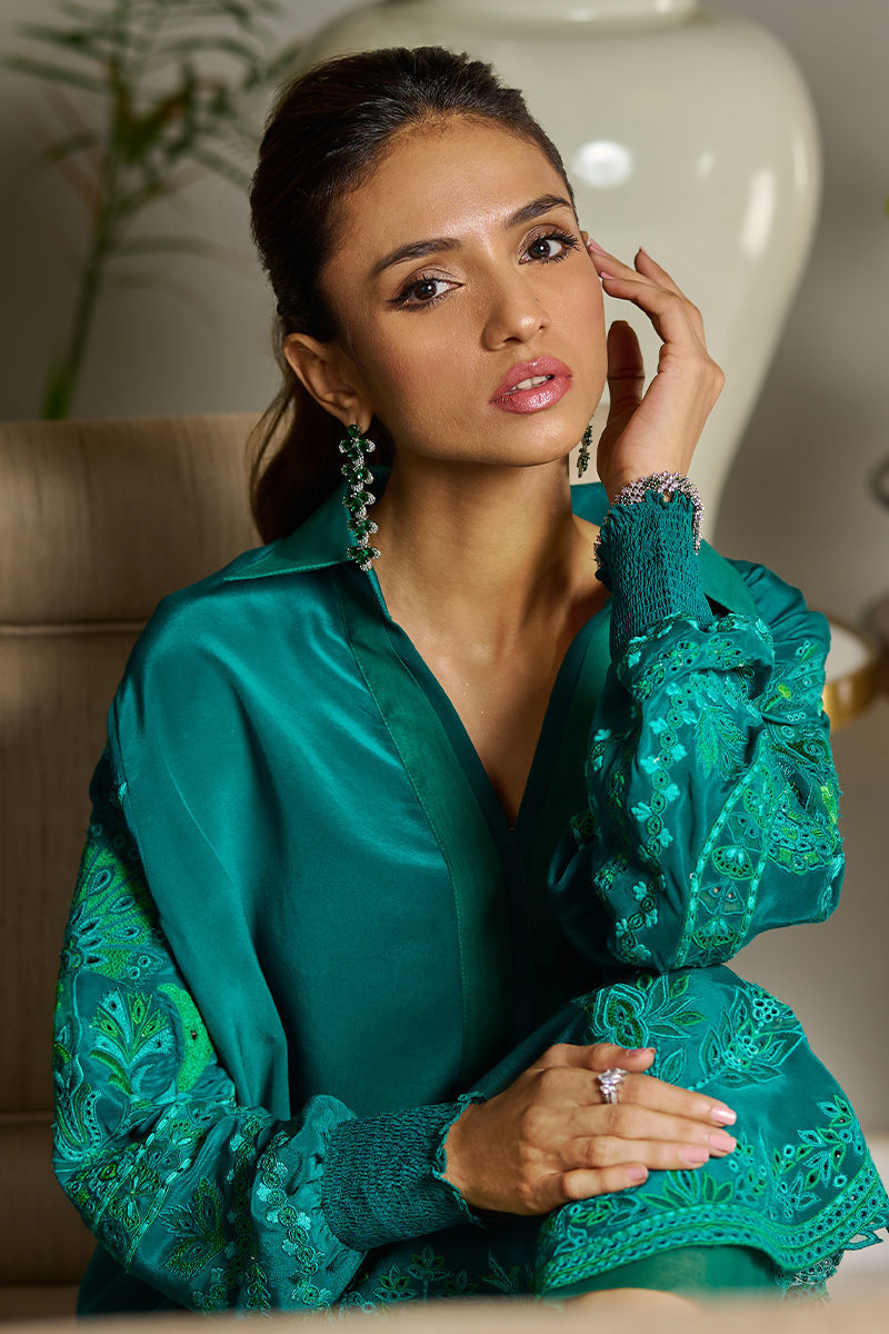 Wardha Saleem | Luxury Pret Traditional Wear | EMERALD -  Wardha Saleem Ladies Clothes - Original Designer Dress - House of Maryam