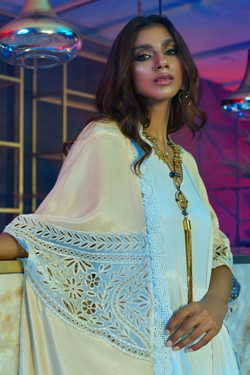 Wardha Saleem | Luxury Pret Fusion Wear | EMPRESS – DRAPE -  Wardha Saleem Ladies Clothes - Original Designer Dress - House of Maryam