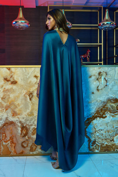 Wardha Saleem | Luxury Pret Fusion Wear | MIDNIGHT – FORMAL DRAPE -  Wardha Saleem Ladies Clothes - Original Designer Dress - House of Maryam