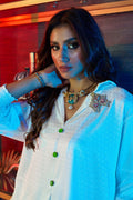 Wardha Saleem | Luxury Pret Fusion Wear | GOSSIP GIRL – WHITE CO-ORD SET -  Wardha Saleem Ladies Clothes - Original Designer Dress - House of Maryam
