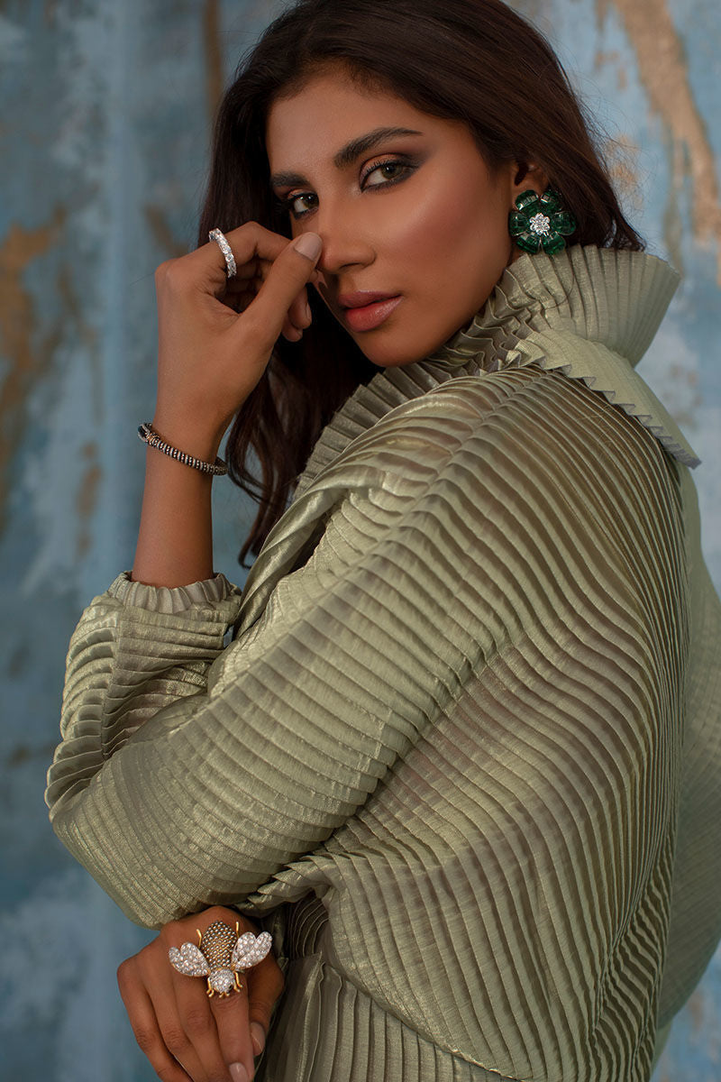 Wardha Saleem | Luxury Pret Fusion Wear | LUNA -  Wardha Saleem Ladies Clothes - Original Designer Dress - House of Maryam