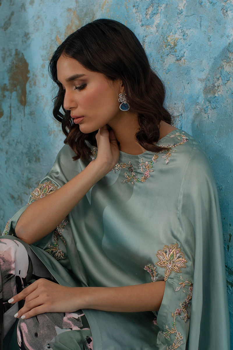 Wardha Saleem | Luxury Pret Fusion Wear | LOTUS LOVE -  Wardha Saleem Ladies Clothes - Original Designer Dress - House of Maryam