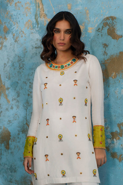 Wardha Saleem | Luxury Pret Fusion Wear | CALL ME NEON -  Wardha Saleem Ladies Clothes - Original Designer Dress - House of Maryam