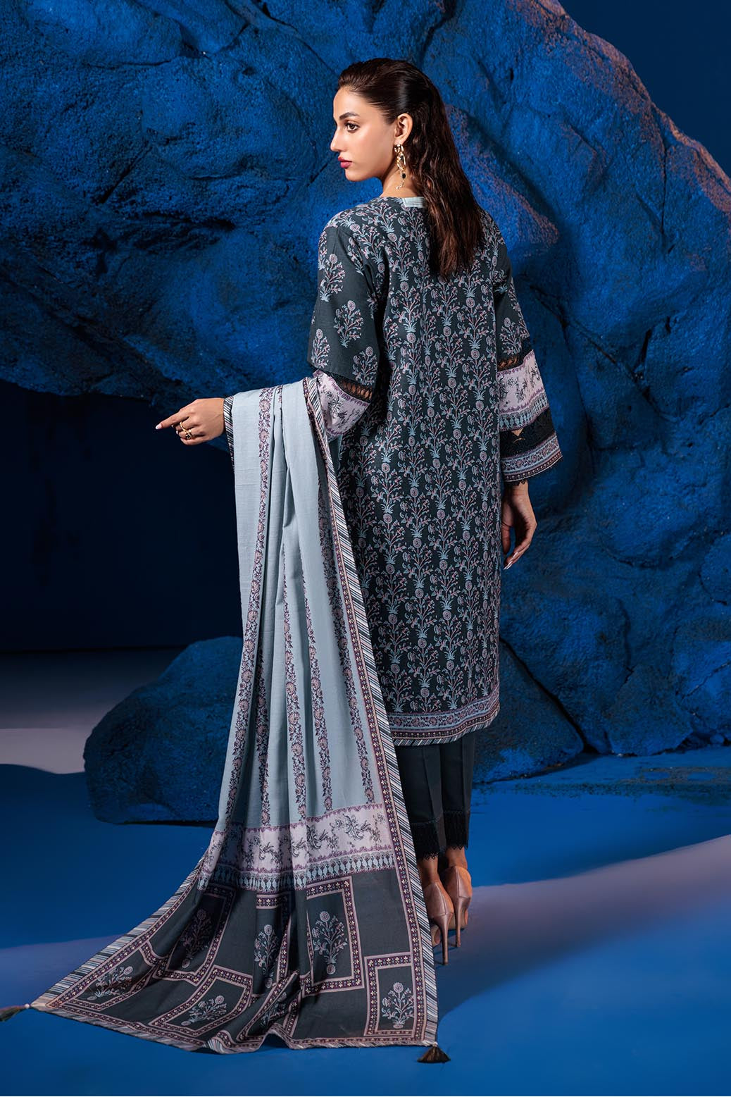 Bonanza Satrangi | Wet Weather 3 Pc (2W24P3P164) -  Bonanza Satrangi Unstitched - Original Designer Dress - House of Maryam