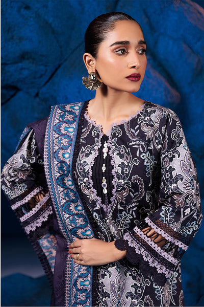Bonanza Satrangi | Gothic Grape 3 Pc (2W24P3P259) -  Bonanza Satrangi Unstitched - Original Designer Dress - House of Maryam