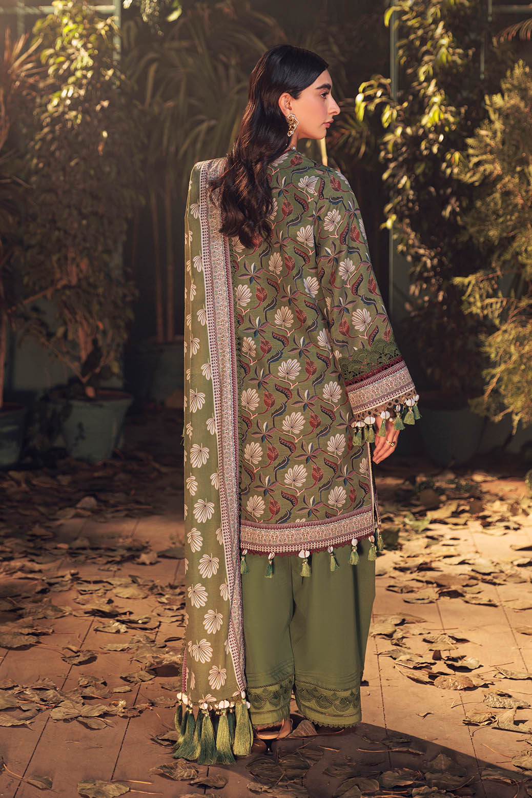 Bonanza Satrangi | Floral Obsession 3 Pc (7W24BP3P28) -  Bonanza Satrangi Unstitched - Original Designer Dress - House of Maryam
