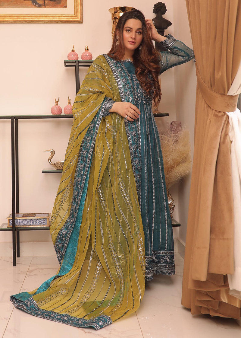 Daud Abbas | Formals Collection | Naghma -  Daud Abbas Formal - Original Designer Dress - House of Maryam