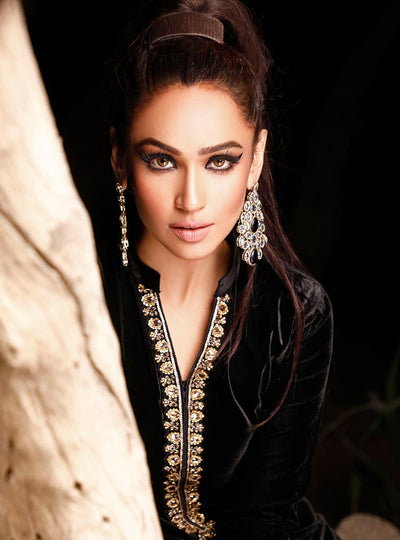 Zainab Chottani | Semi Formals | MYSTERIOUS SHADOW -  Zainab Chottani Formal - Original Designer Dress - House of Maryam