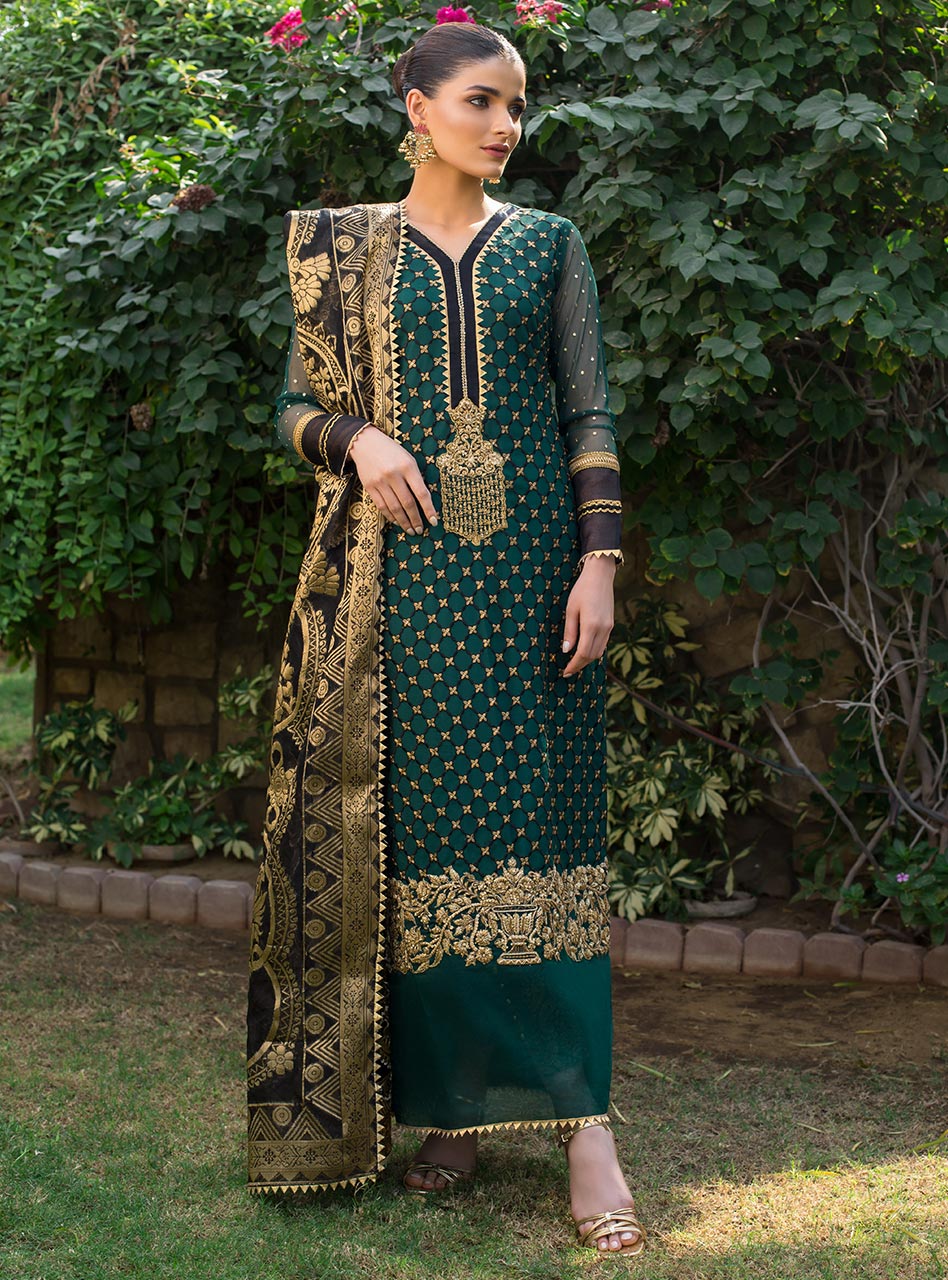 Zainab Chottani | Semi Formals | ZEVAR -  Zainab Chottani Formal -  House of Maryam