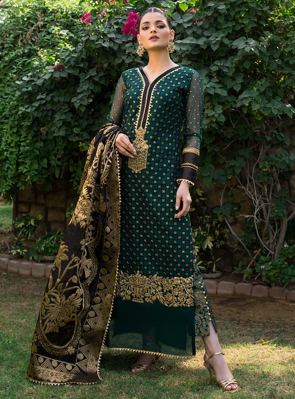 Zainab Chottani | Semi Formals | ZEVAR -  Zainab Chottani Formal - Original Designer Dress - House of Maryam