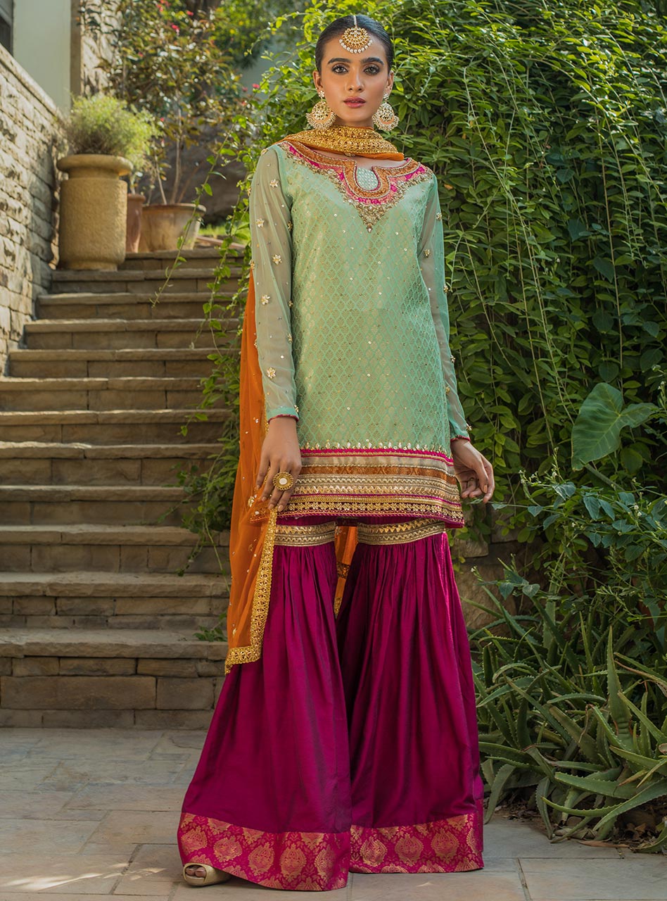 Zainab Chottani | Semi Formals | MEHAK -  Zainab Chottani Formal -  House of Maryam