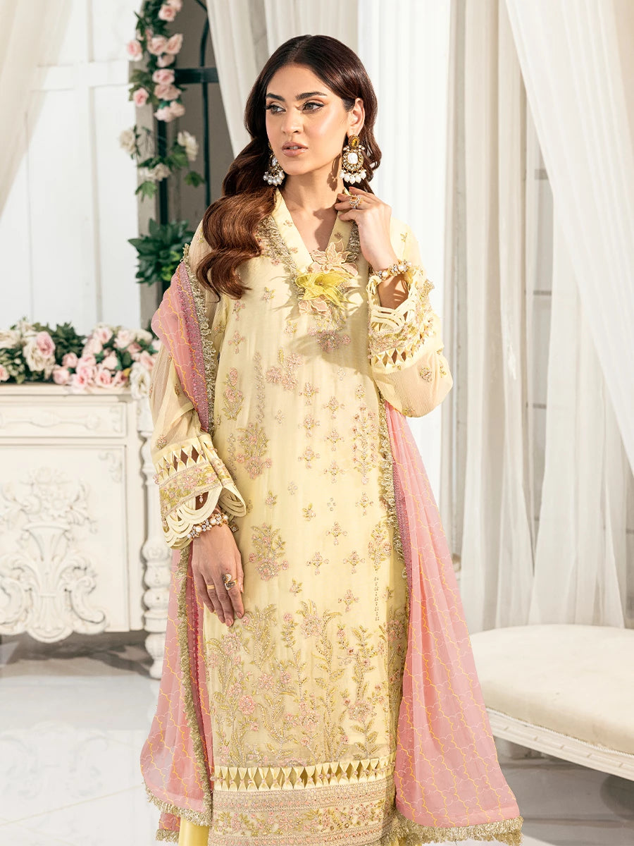Salitex | Signature Festive Chiffon | SUNS7CH040UT -  Salitex Ladies Clothes - Original Designer Dress - House of Maryam